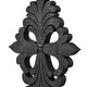 preview thumbnail 4 of 3, Elk Home Dido Black Composite 6 Inch Wide Decorative Object