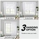 preview thumbnail 4 of 5, Deconovo Sheer Tie Up Curtains 1 Piece OEKO Tested - 42 x 63 Inch