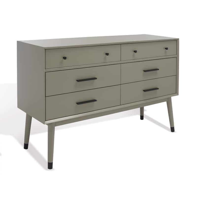 SAFAVIEH Couture Zack 6-Drawer Wood Dresser