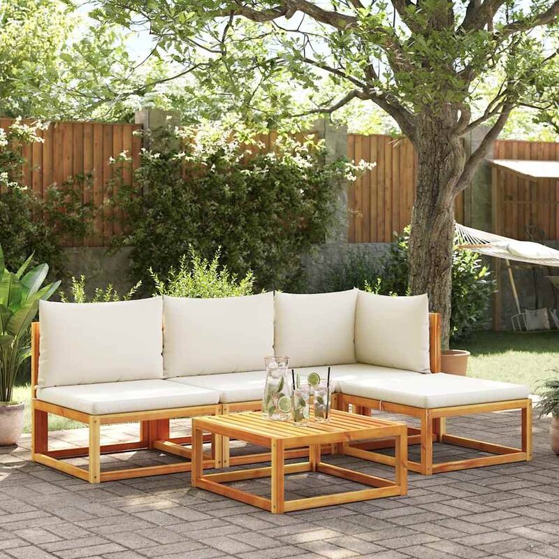 vidaXL Garden Sofa - 25.6 x 25.6 x 25.6 in
