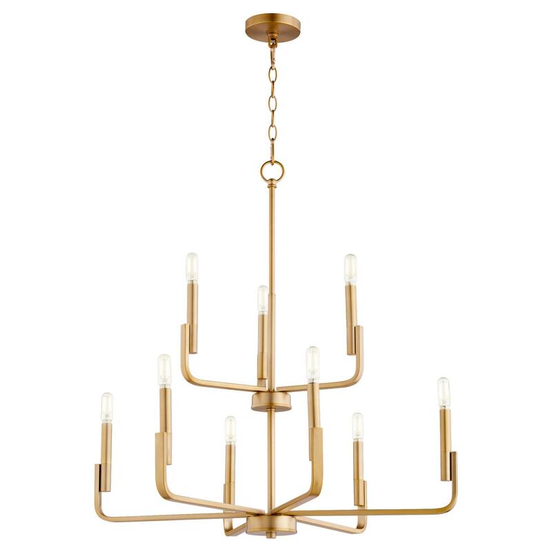 Quorum International 6210-9 Tempo 9 Light 29" Wide Candle Style