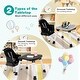 preview thumbnail 33 of 33, Baby High Chair, 8 in 1 Convertible Highchair, Table & Chair Set | Toddler Chair w/Safety Harness, Removable Tray