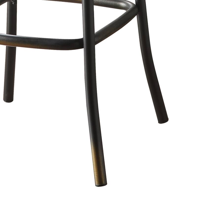 Bar Stool with Cross Back