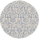 preview thumbnail 78 of 115, Nourison Jane Farmhouse Vintage Indoor only Damask Area Rug 8' x Round - Ivory/Blue