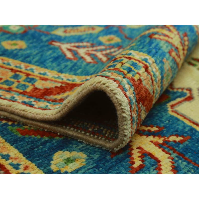 Balochi Samime Ivory/Rust Rug - 4'11" x 6'6"