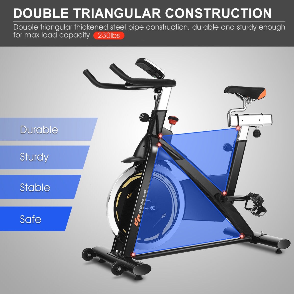 goplus stationary bike