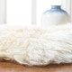 preview thumbnail 164 of 201, SAFAVIEH Handmade Natural Sheepskin Leanca 3.4-inch Thick Rug