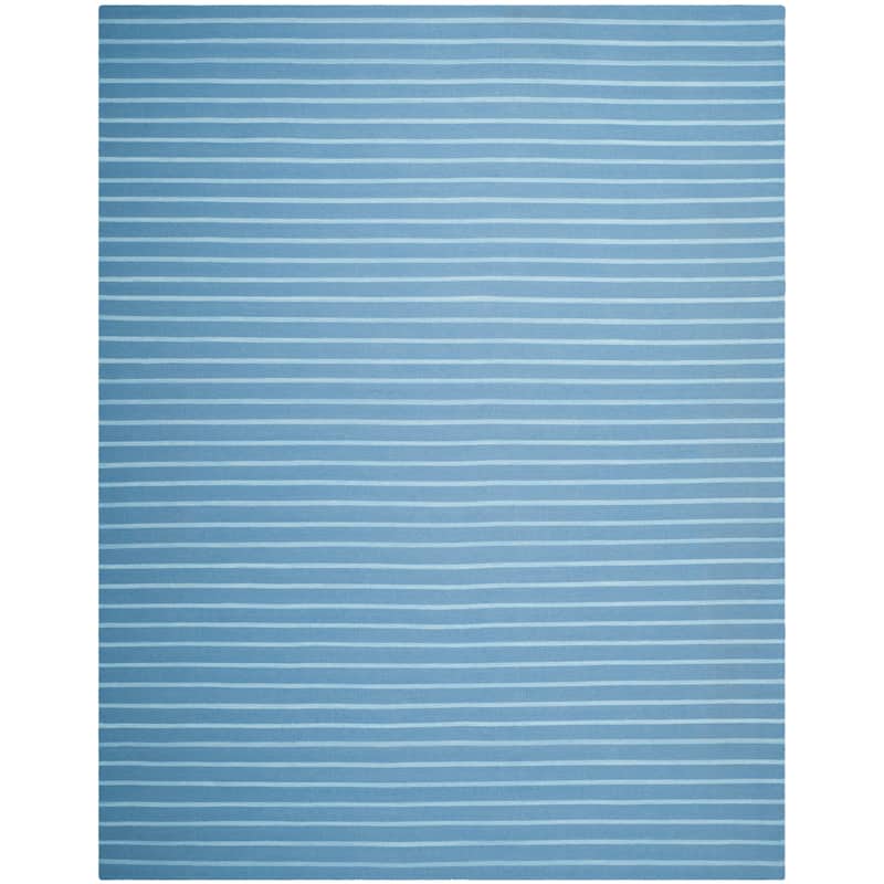 SAFAVIEH Handmade Flatweave Dhurries Purvoleta Modern Wool Rug