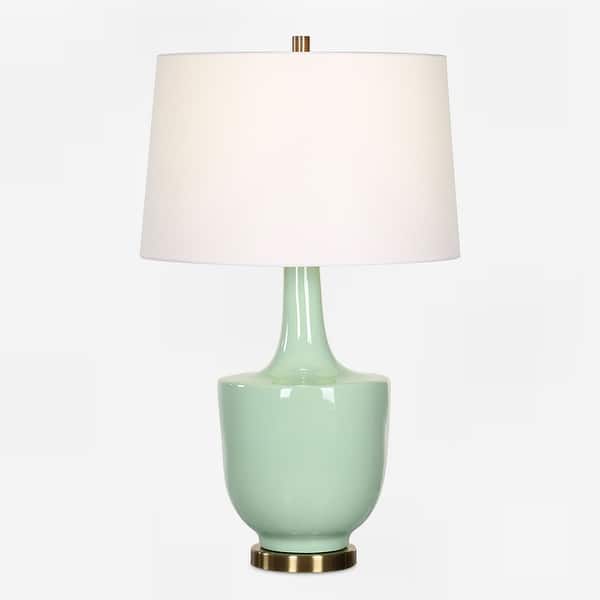 slide 2 of 6, Uttermost Kyla Mint Green Table Lamp