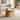 Furniture of America Vitten Modern Solid Wood Cone-Shaped Pedestal Base Oval Cocktail Table