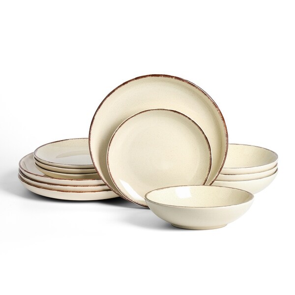 Earth & Clay Heath Stoneware Dinnerware Set - Bed Bath & Beyond
