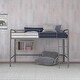 preview thumbnail 3 of 14, Avenue Greene Avery Junior Twin Metal Loft Bed