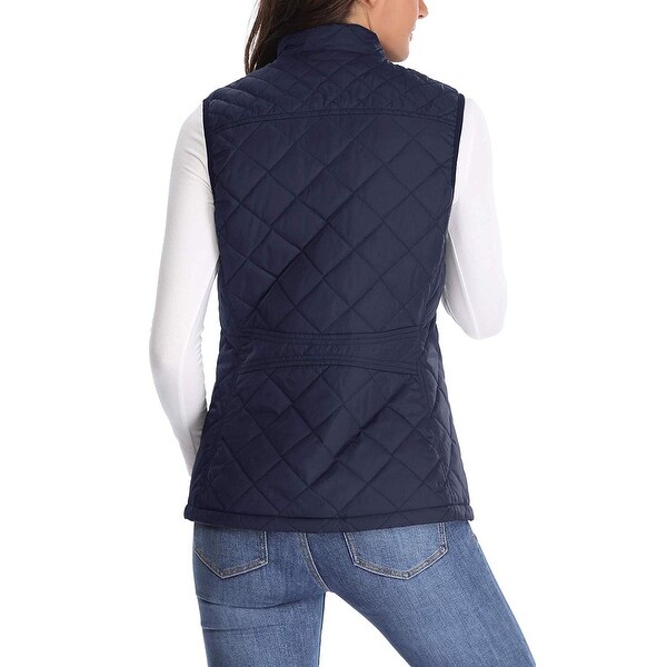 womens lightweight quilted vest