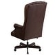 preview thumbnail 6 of 11, High Back Traditional Tufted LeatherSoft Executive Swivel Ergonomic Office Chair