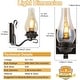 preview thumbnail 5 of 5, Farmhouse vintage wall lantern rust industrial glass wall lamp