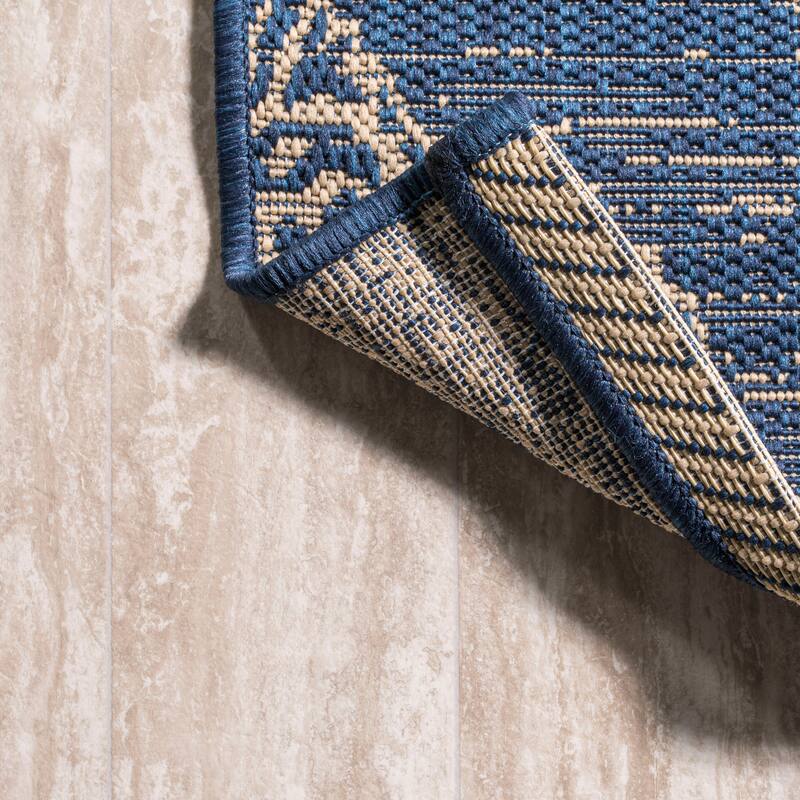 JONATHAN Y Arabesque Ornate Medallions Indoor/Outdoor Area Rug