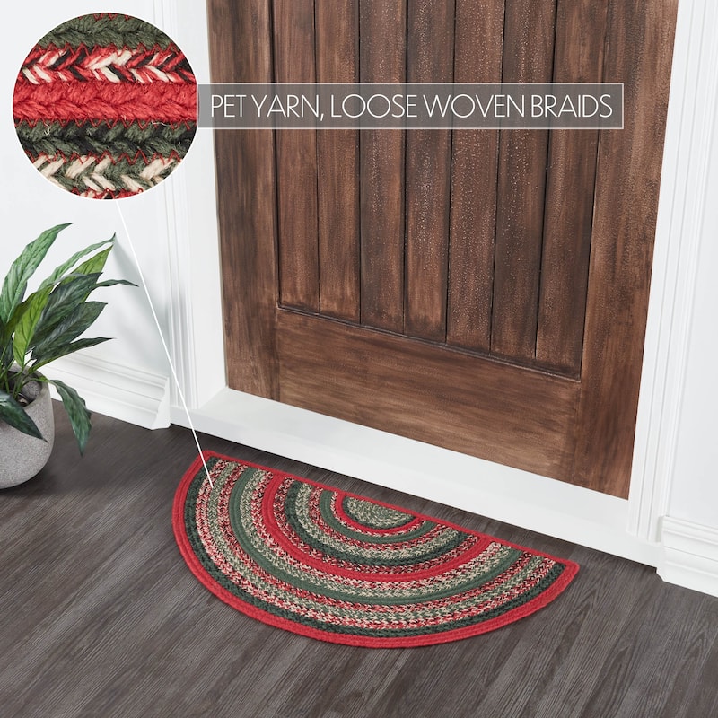 Forrester Indoor/Outdoor Rug Half Circle 16.5x33