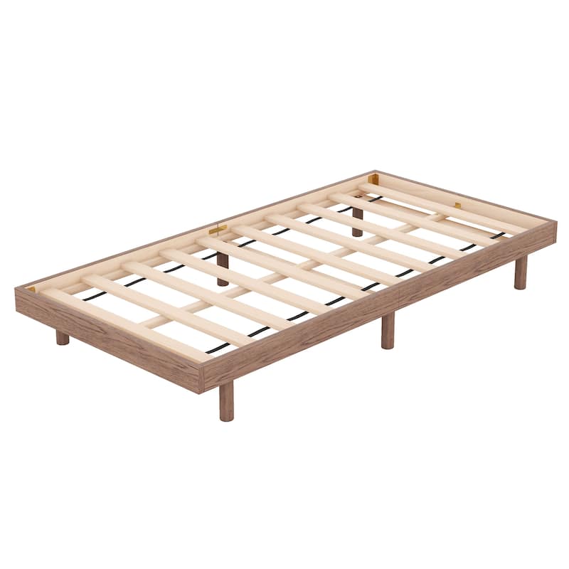 Modern Design Floating Platform Bed Frame