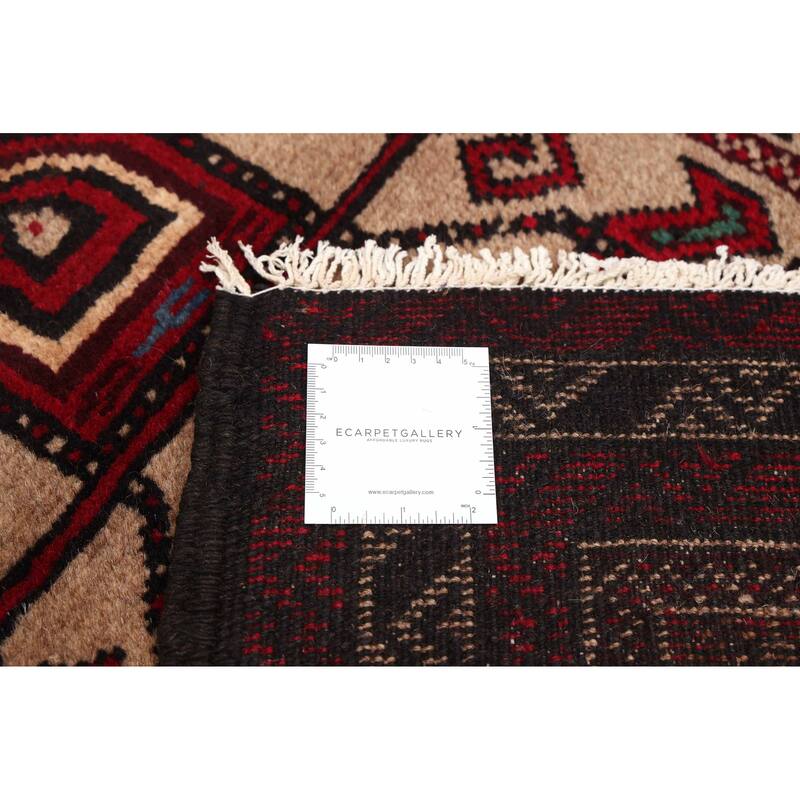 ECARPETGALLERY Hand-knotted Teimani Tan Wool Rug - 3'2 x 5'9