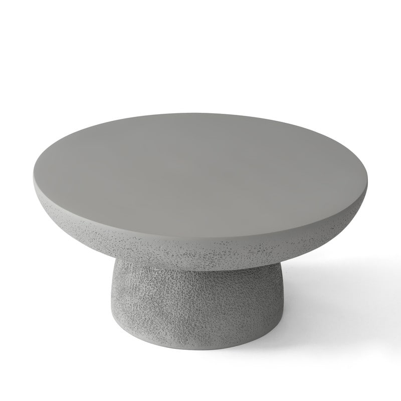 Round Coffee Table - Grey