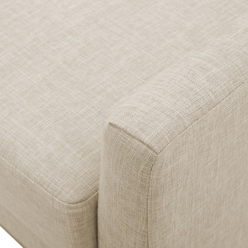 Mid-Century Accent Chair with Padded Seat