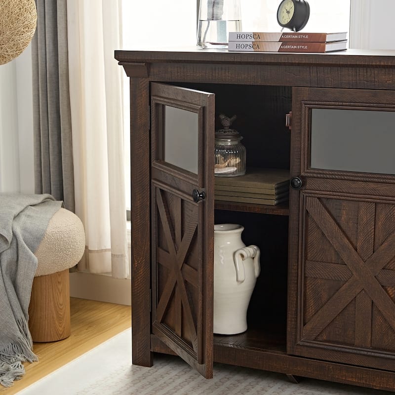 Large Buffet Sideboard Cabinet Bar Wine Cabinet