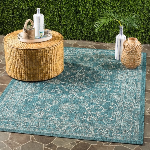 slide 2 of 205, SAFAVIEH Courtyard Aquata Indoor/ Outdoor Waterproof Patio Backyard Rug
