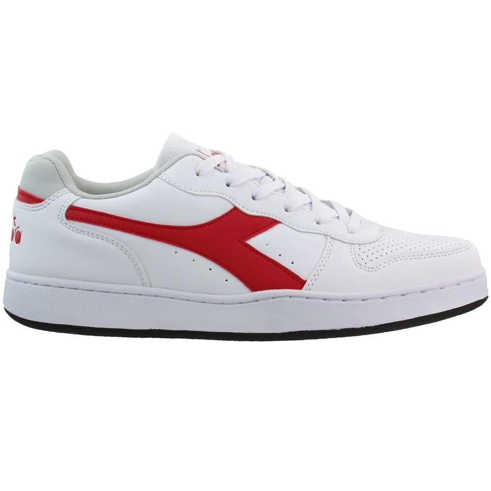 Diadora Playground Lace Up Mens Sneakers Shoes Casual - White - Overstock -  33133718