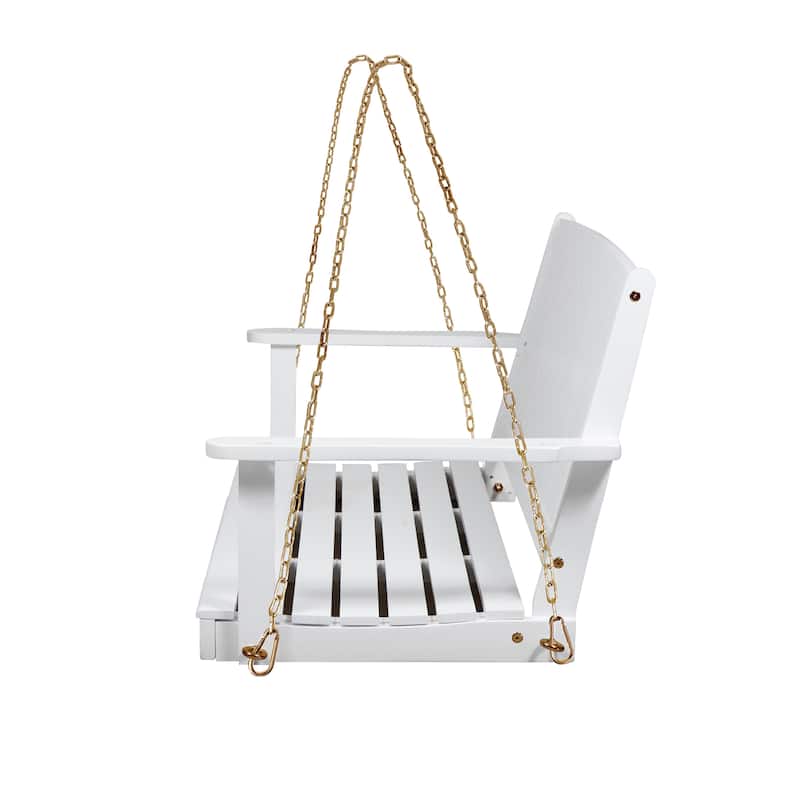 Acacia Wood Porch Swing
