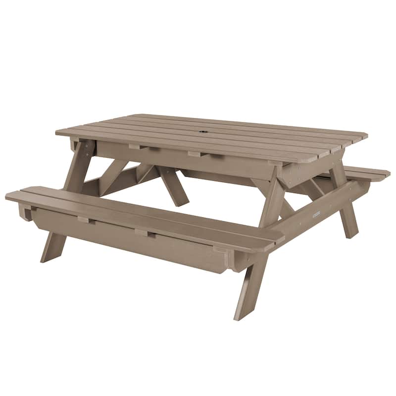 HIGHWOOD Eco-friendly Picnic Table - Woodland Brown