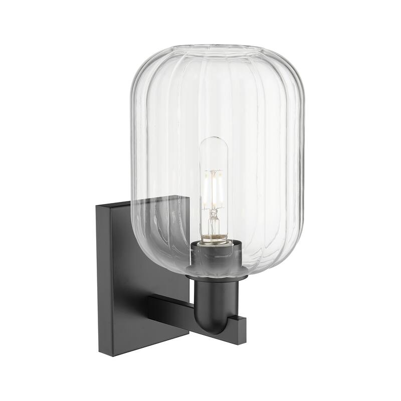 Innovations Lighting Downtown Urban - Preston - 1 Light 7" Jar Shade Wall-mounted Sconce