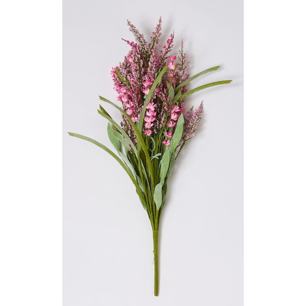 21" Flower Bush, Pink - 21