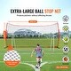 preview thumbnail 9 of 12, Barricade Backstop Net, Ball Sports Barrier Netting, Portable Practice Equipment with Carry Bag, Protection Screen