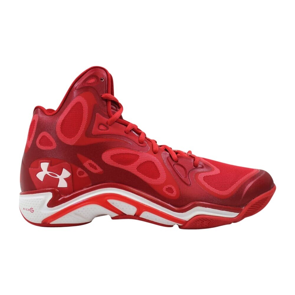 Shop Under Armour Micro G Anatomix Spawn Red White 1238925 601