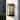 1-Light Black Dusk to Dawn Outdoor Wall Lantern with Mirror Glass - W8.11" x D5.9" x H15.35"