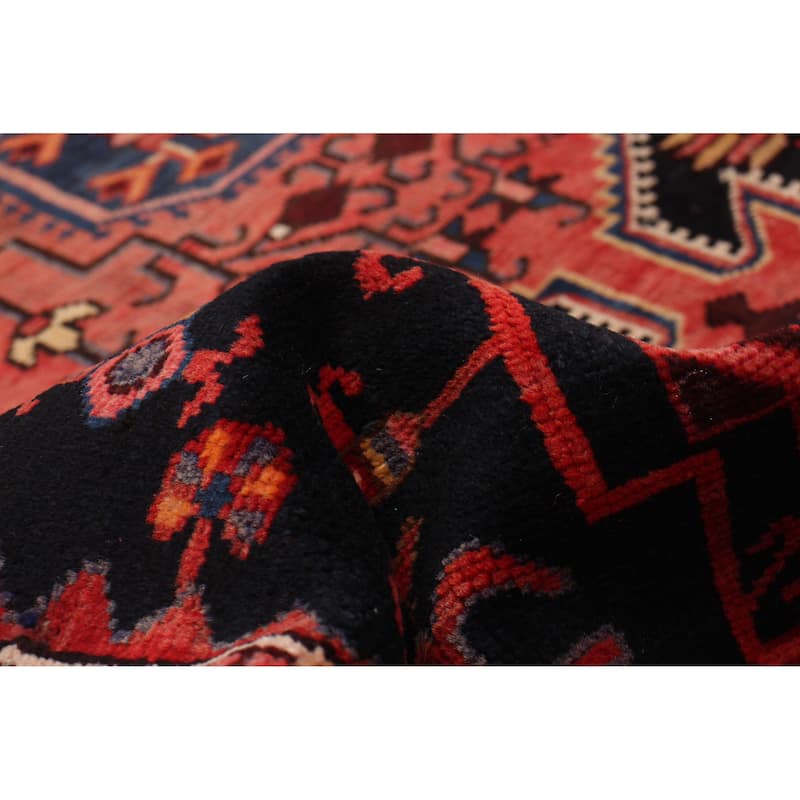 ECARPETGALLERY Hand-knotted Anadol Navy Wool Rug - 4'7 x 10'1