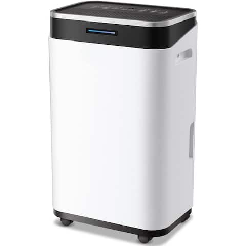 4500 Sq. Ft Dehumidifiers for Basements, Home, Large Room and Bedroom, 50 Pint/Day Dehumidifier with Drain Hose