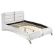 preview thumbnail 32 of 41, Jeremaine Bedroom Set with Plank Headboard White