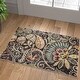 preview thumbnail 45 of 51, Caprice Mid-Century Modern Floral Indoor Area Rug 2' x 3' - Brown