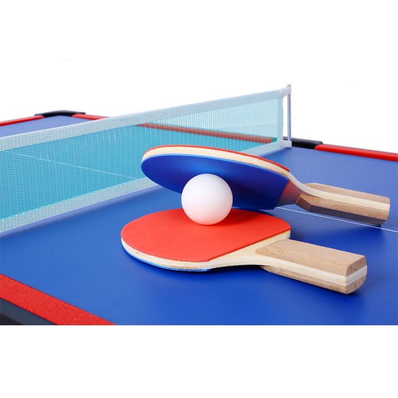 5-in-1 Multi-Game Table Billiards,Push Hockey,Foosball,Ping Pong Etc.