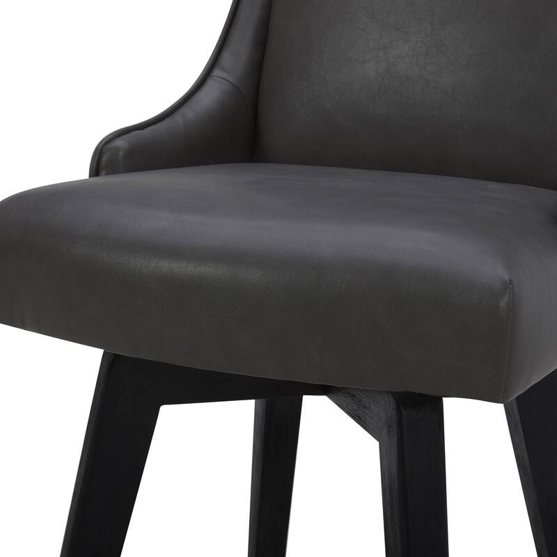 Spruce & Spring Jayden Upholstered Counter Height Swivel Barstool Set