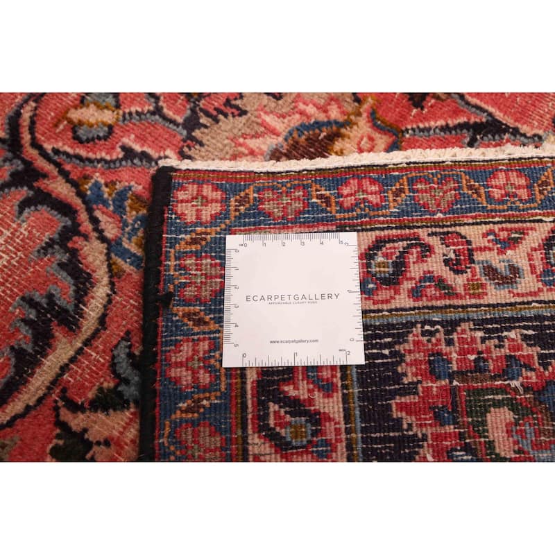 ECARPETGALLERY Hand-knotted Antalya Vintage Red Wool Rug - 6'3 x 9'6