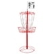 preview thumbnail 18 of 20, GSE™ Portable 12-Chain Disc Golf Targets Basket, Disc Golf Practice Goal Baskets Red