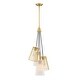 preview thumbnail 4 of 4, Designers Fountain D328M-4CH Liana 4 Light 15" Wide Chandelier