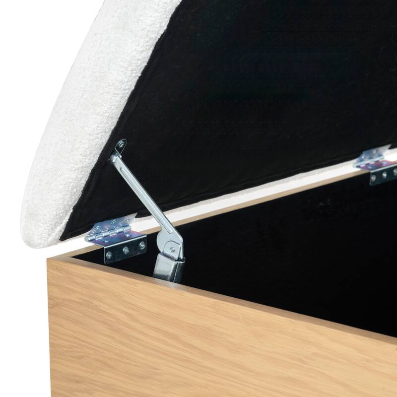 SAFAVIEH Couture Rose Andrea Cushion Top Storage Bench - 62"W x 20"D x 19"H