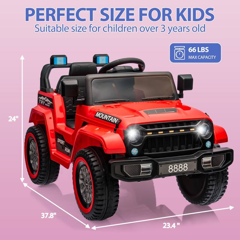 12V Kids Ride on Truck Car with Remote Control - Bed Bath & Beyond ...