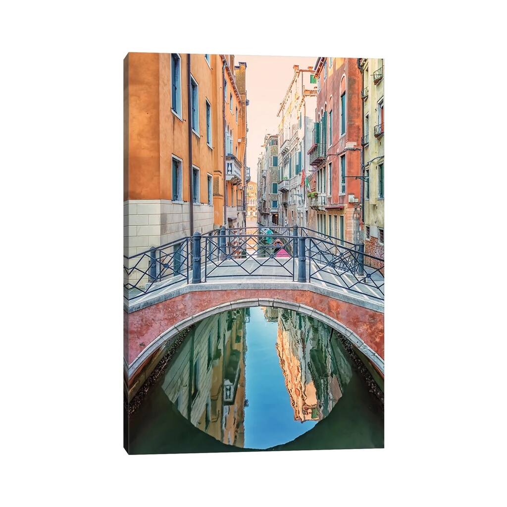 iCanvas "Venice Reflection" by Manjik Pictures Canvas Print