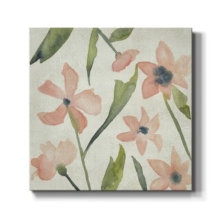 Blush Pink Blooms IV-Premium Gallery Wrapped Canvas - Ready to Hang ...