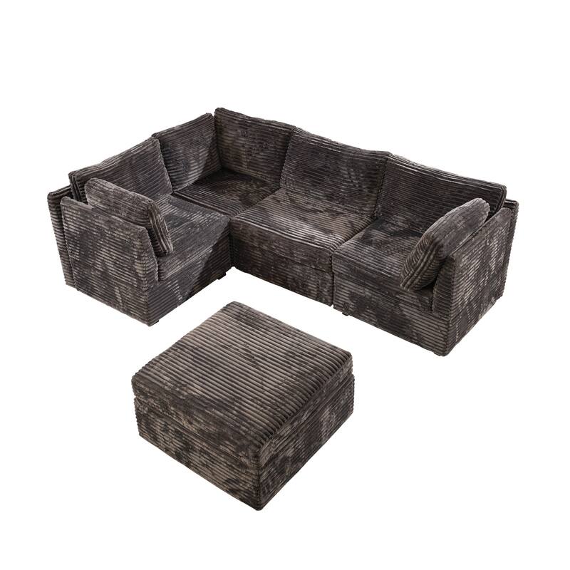 OVIOS Modular Cloud-Like Sofa (with Ottoman)