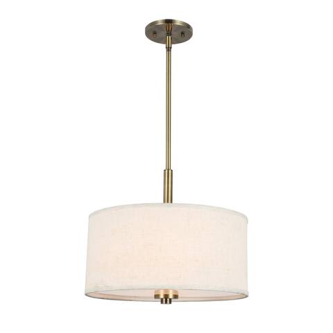 Woodbridge Lighting Drum Shade Pendant
